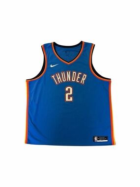 Nike Shai Gilgeous-Alexander Oklahoma City Thunder Jersey Size 60